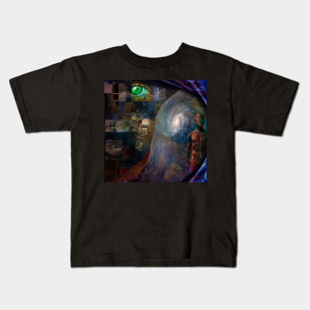 Comprehensive consciousness Kids T-Shirt by rolffimages